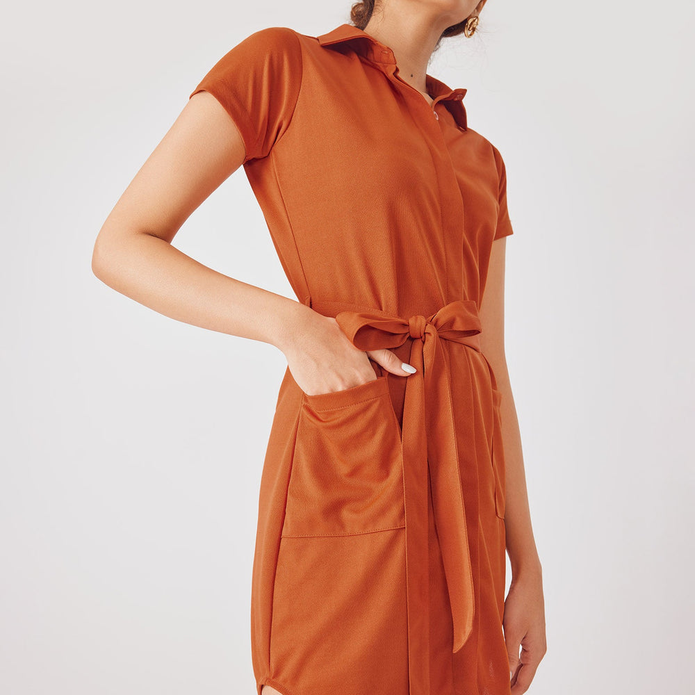 Amber Pocket Shirt Dress