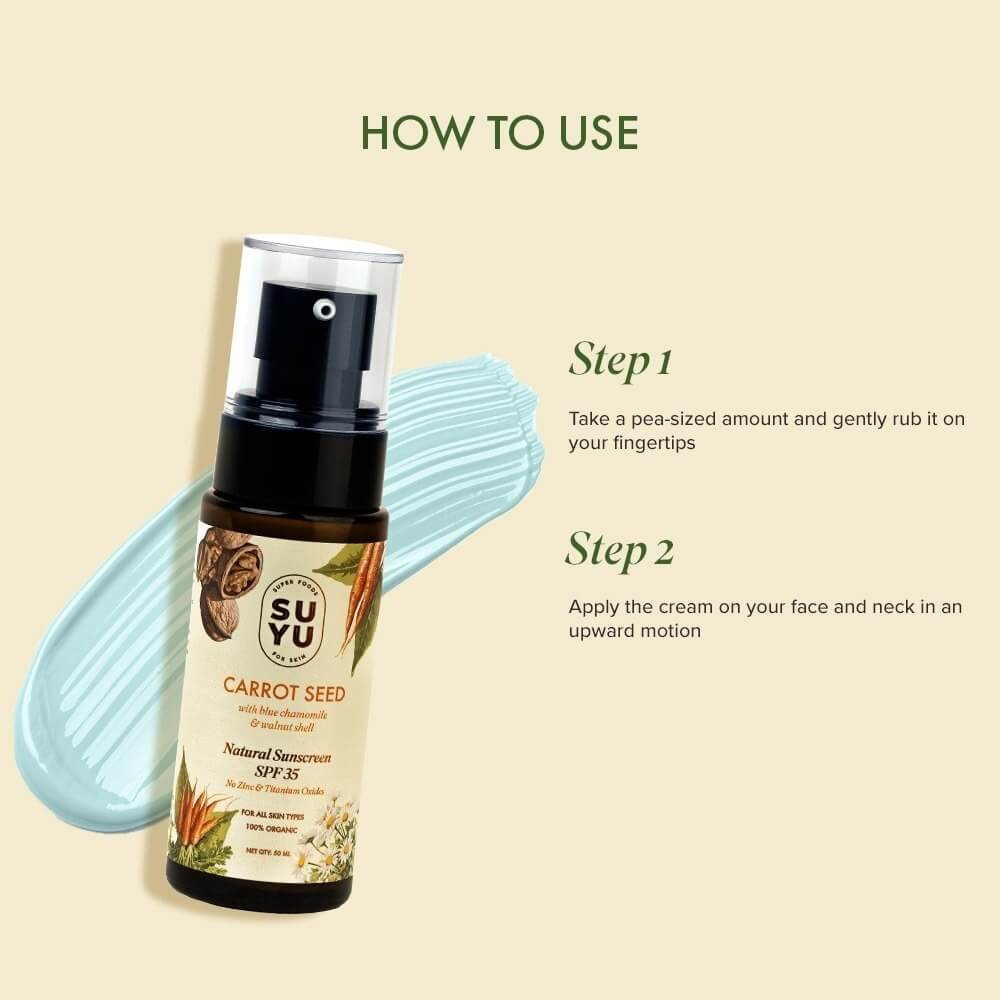 
                      
                        Carrot Seed Natural Sunscreen SPF 35
                      
                    