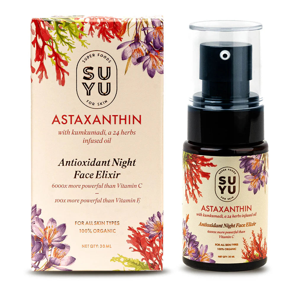 Astaxanthin Antioxidant Night Face Elixir