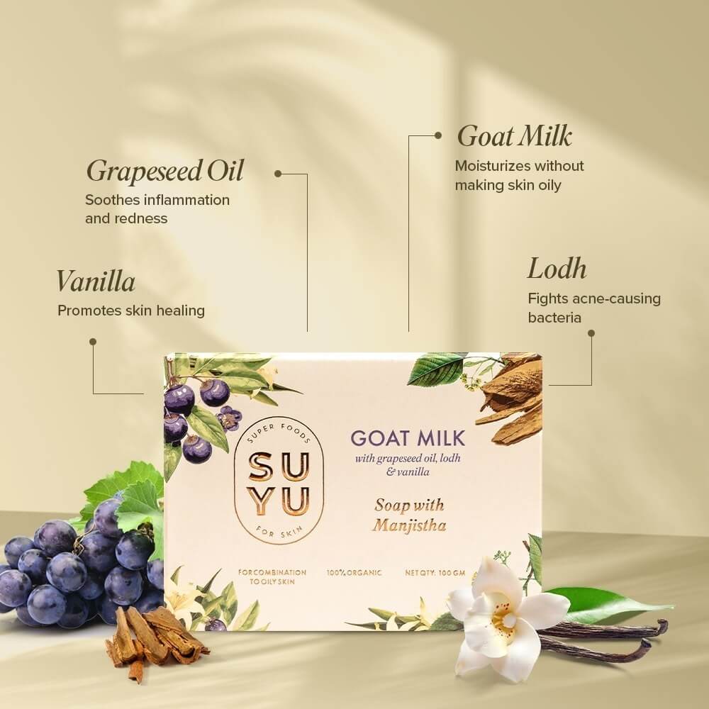 
                      
                        Goat Milk Soap with Manjistha
                      
                    