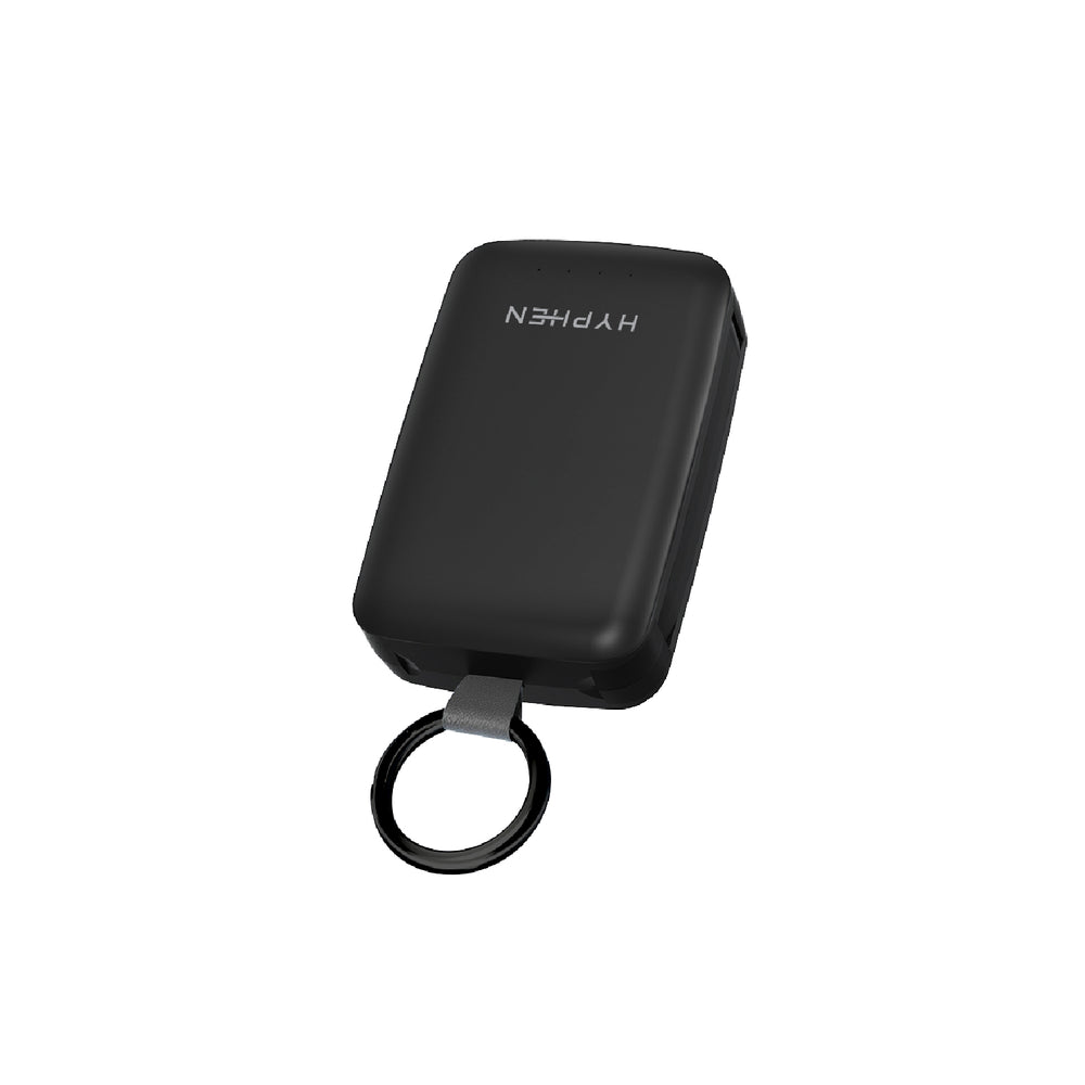 
                      
                        HYPHEN RESCUE Key Ring Emergency Power bank - Black
                      
                    