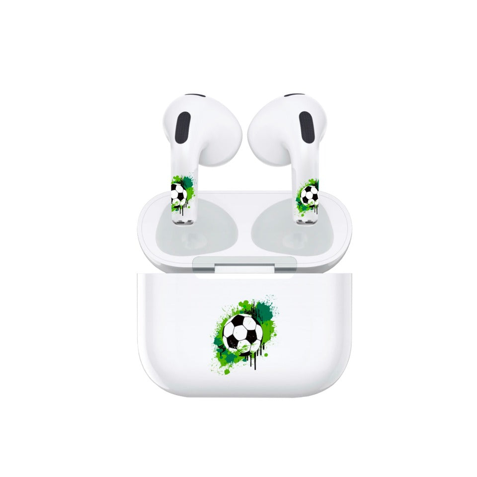 HYPHEN ArtPods Case Skin set with Applicator - AirPods (3rd Gen) - Football