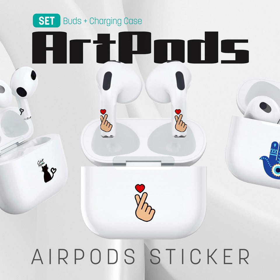 
                      
                        HYPHEN ArtPods Case Skin set with Applicator - AirPods (3rd Gen) - Football
                      
                    